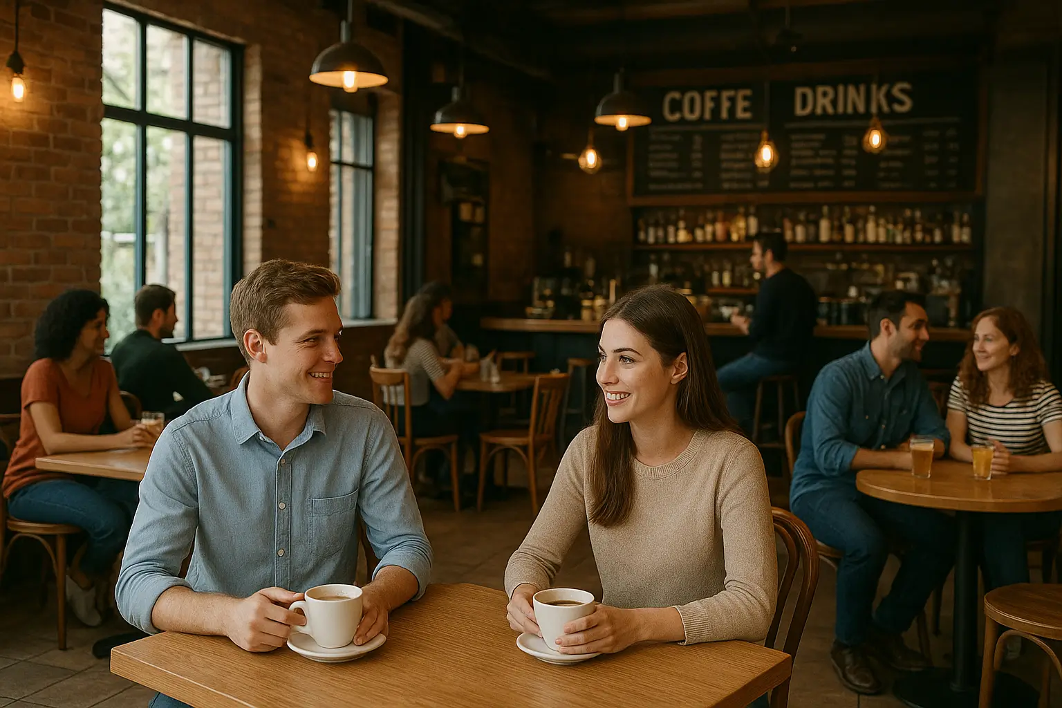 Cafes, pubs, and restaurants