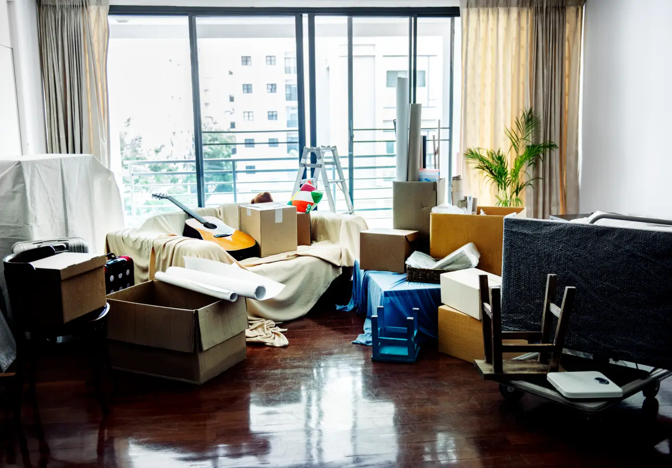 Move-in or move-out cleaning